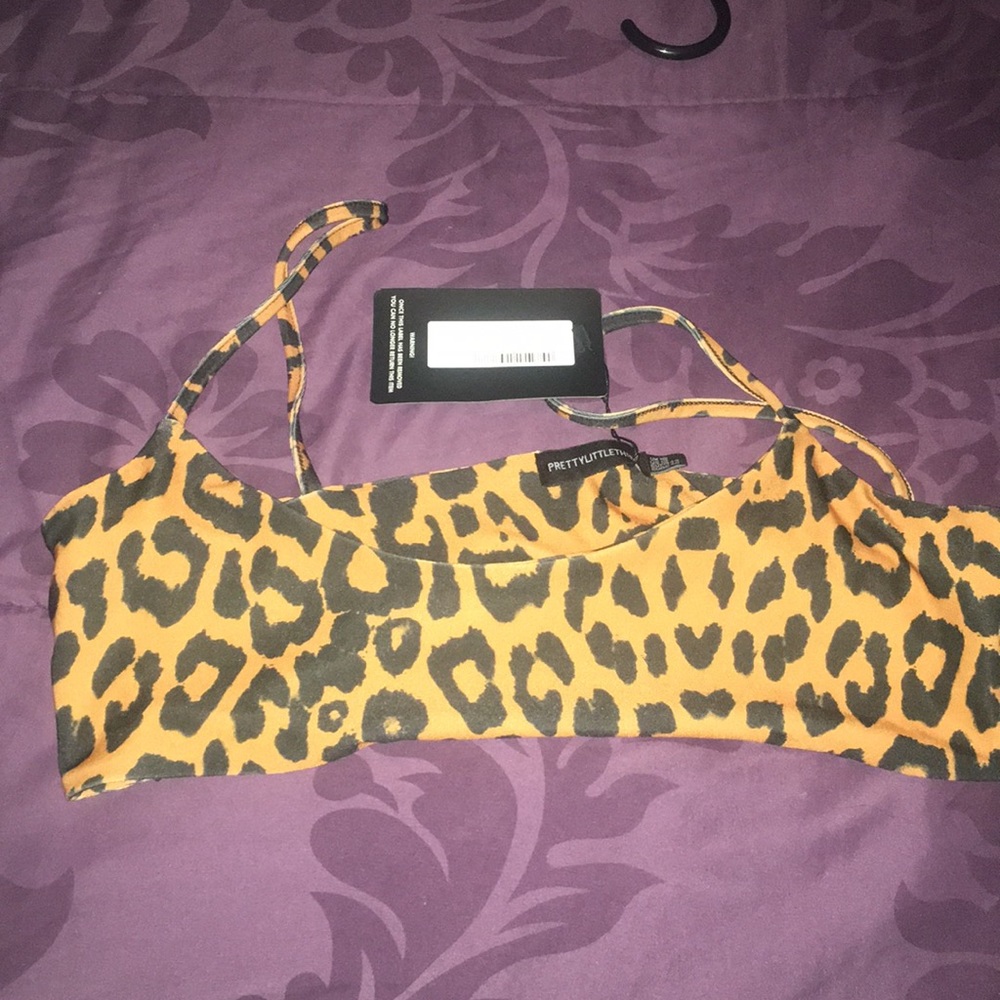 Cheetah bra top